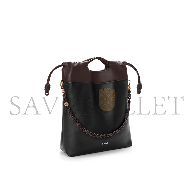 L0ew* flamenco purse tote in mellow nappa lambskin a411fiox04 (38*29*9cm)